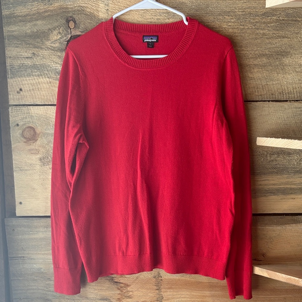 Patagonia Andri Crew Sweater - Red